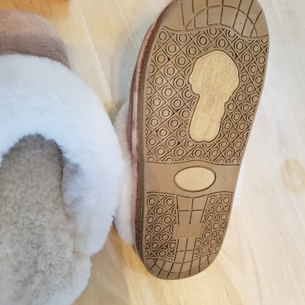 Women's Old Friends Slippers Size 5/6 - Picture 7 of 16